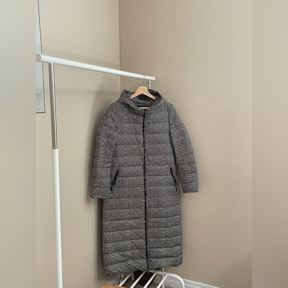 LANDI Stripe Down Coat